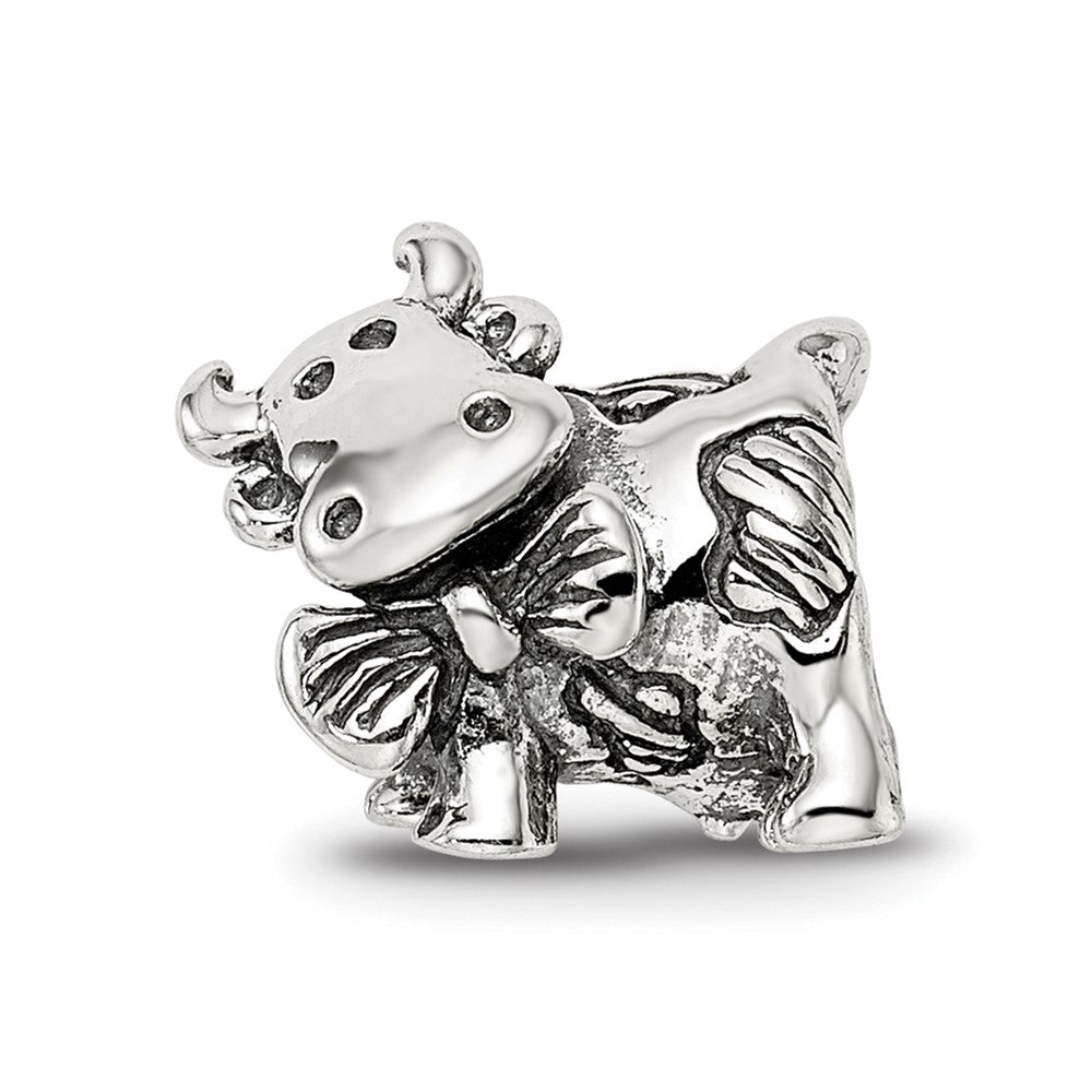 Sterlingsilber Reflections Dairy Cow Perle