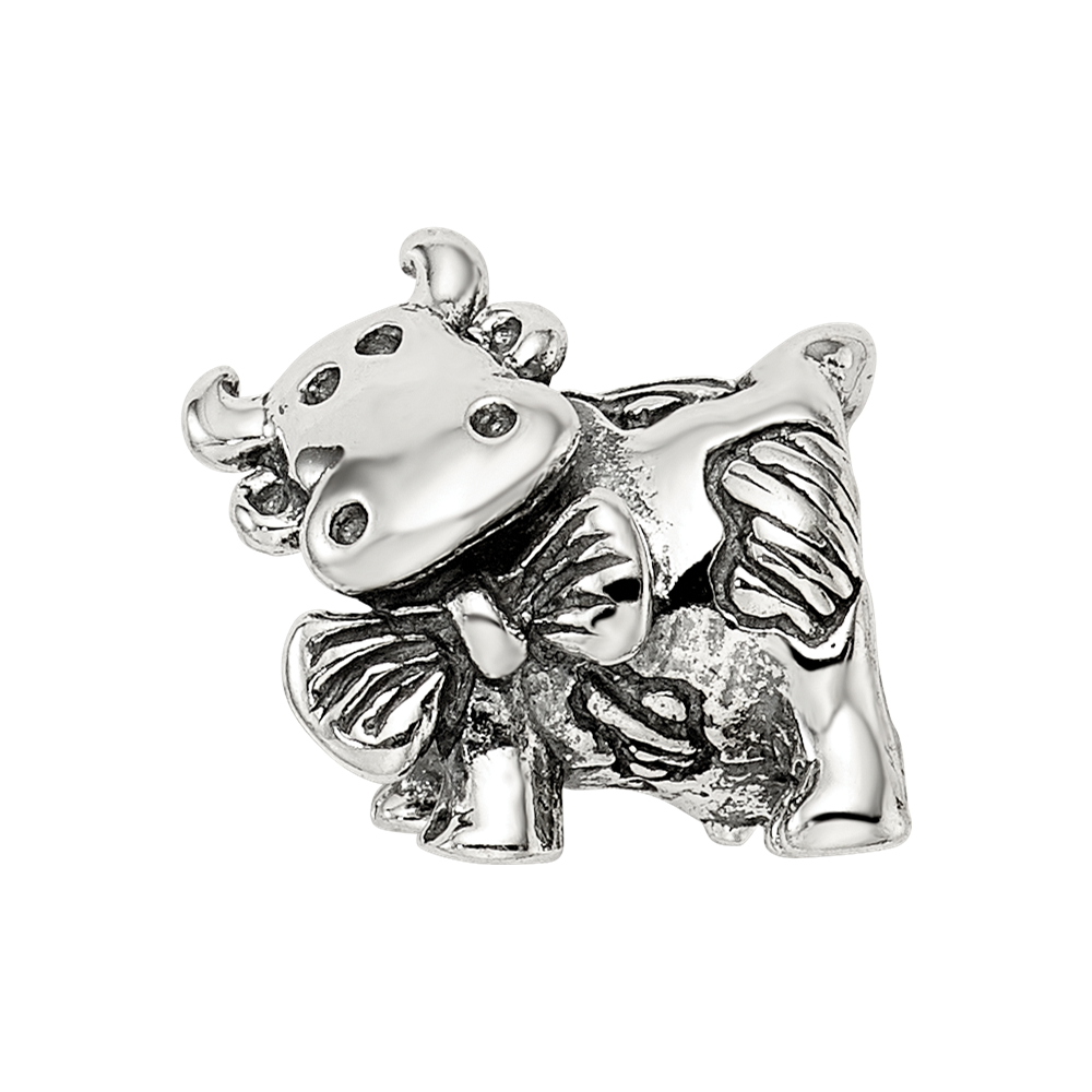 Sterlingsilber Reflections Dairy Cow Perle