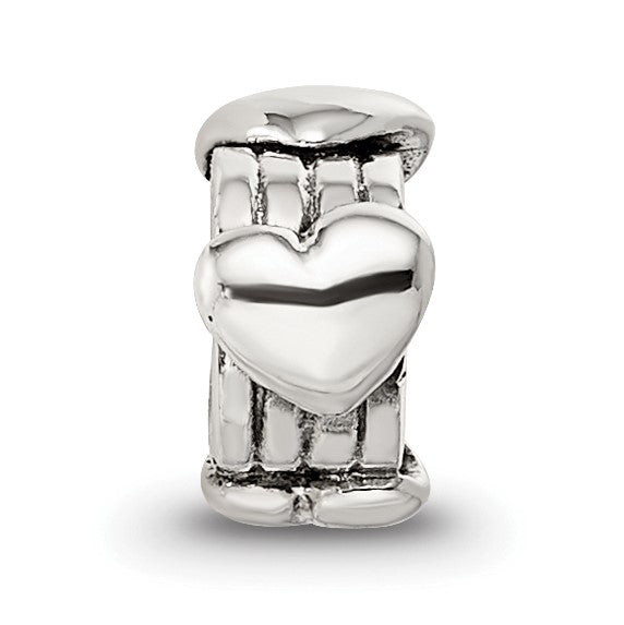 Sterlingsilber Reflections Kinder Herzen Perle