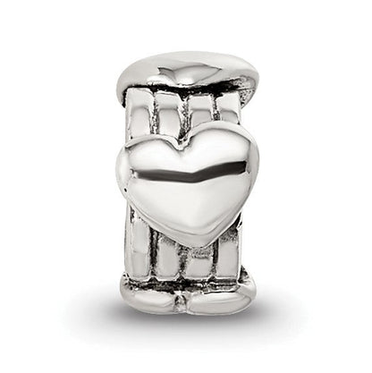 Sterlingsilber Reflections Kinder Herzen Perle