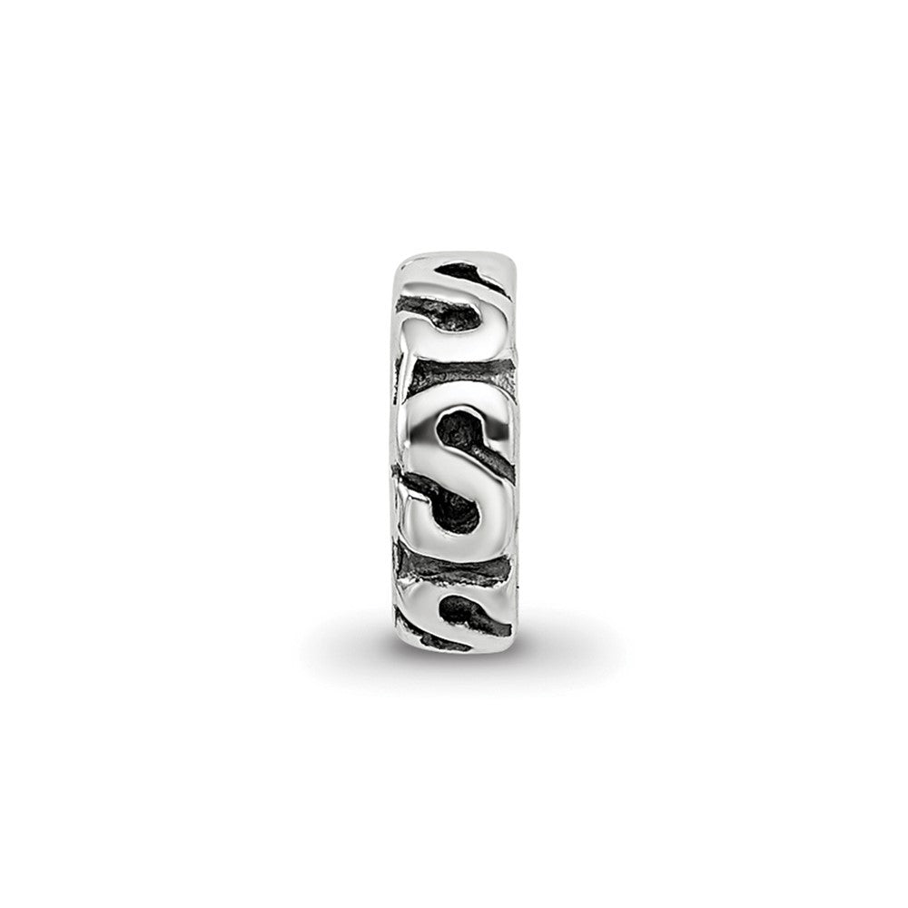 Sterlingsilber Reflections Wirbel Spacer Perle