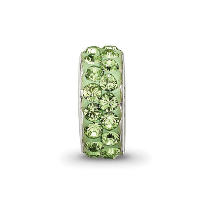 Sterlingsilber Reflections Aug Doppelt Reihe Preciosa Kristall Perle