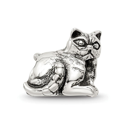 Sterlingsilber Reflections Exotic Shorthair Katze Perle