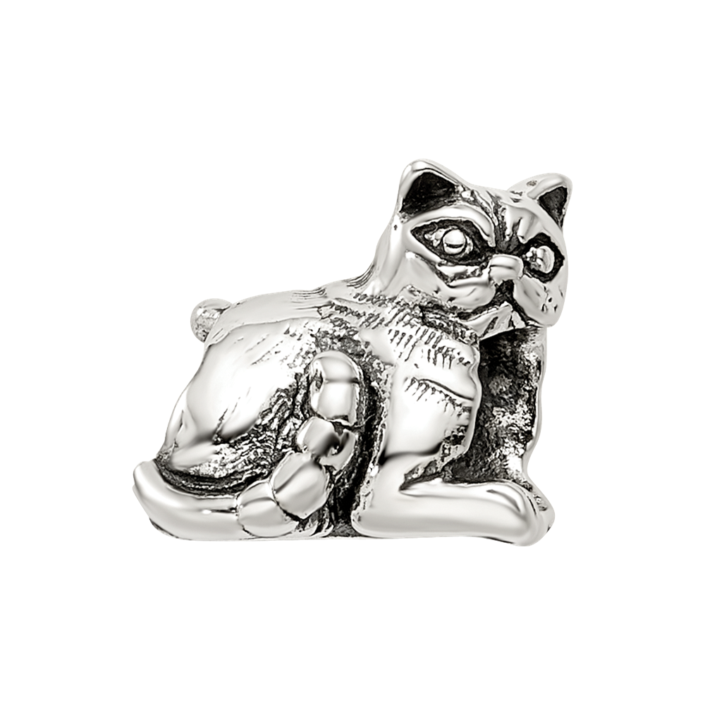 Sterlingsilber Reflections Exotic Shorthair Katze Perle