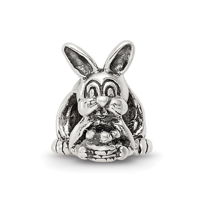 Sterlingsilber Reflections Bunny mit Korb Perle