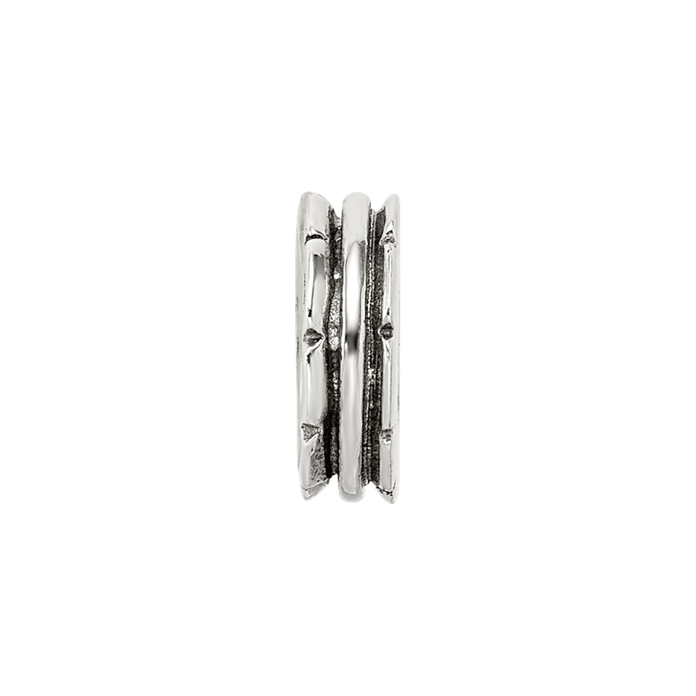 Sterlingsilber Reflections Gerillt Spacer Perle