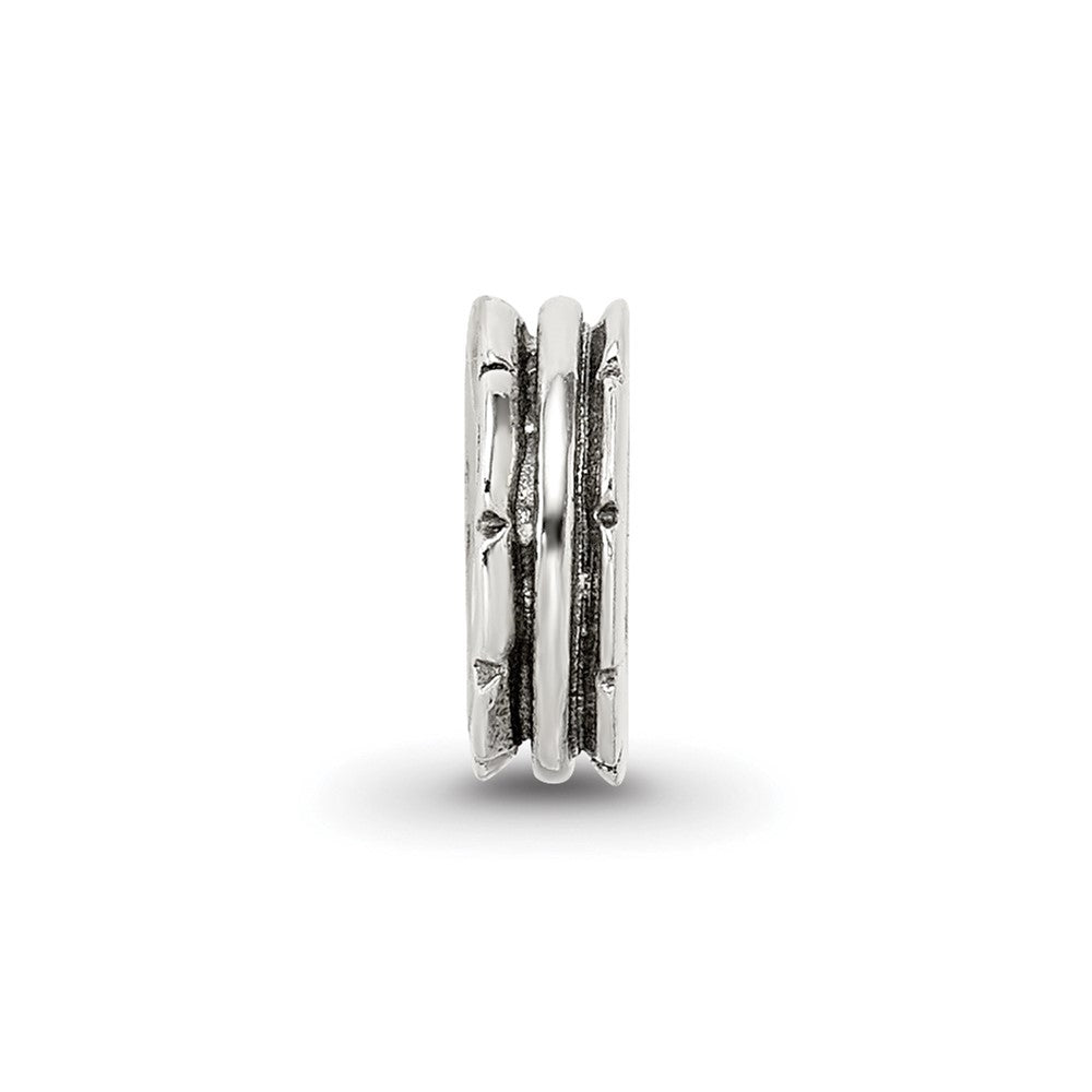 Sterlingsilber Reflections Gerillt Spacer Perle