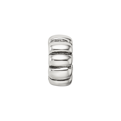 Sterlingsilber Reflections Gewellt Spacer Perle