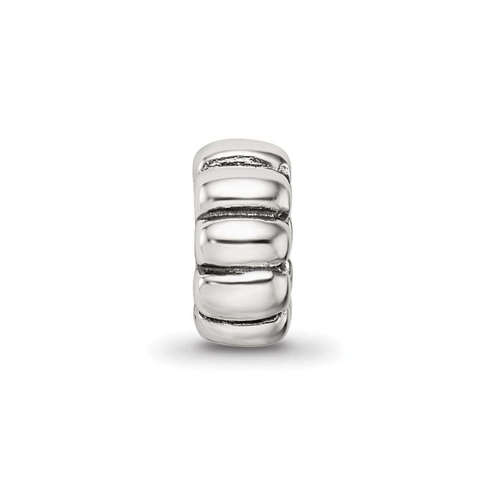 Sterlingsilber Reflections Gewellt Spacer Perle
