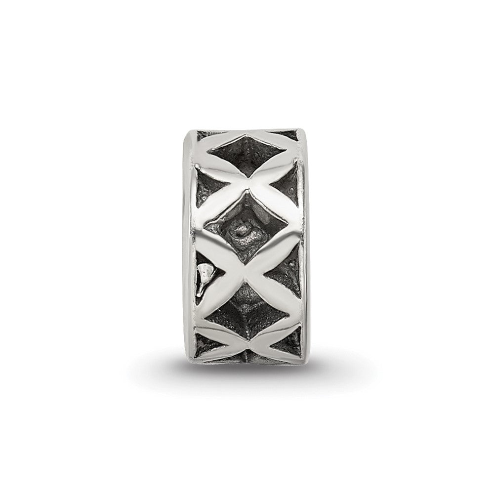 Sterlingsilber Reflections X Spacer Perle
