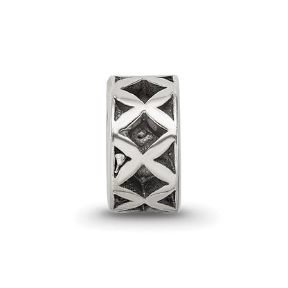 Sterlingsilber Reflections X Spacer Perle