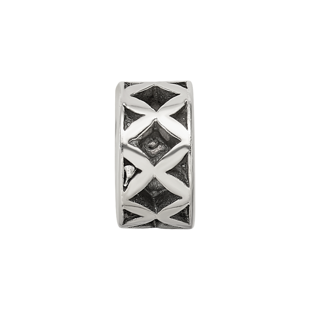 Sterlingsilber Reflections X Spacer Perle