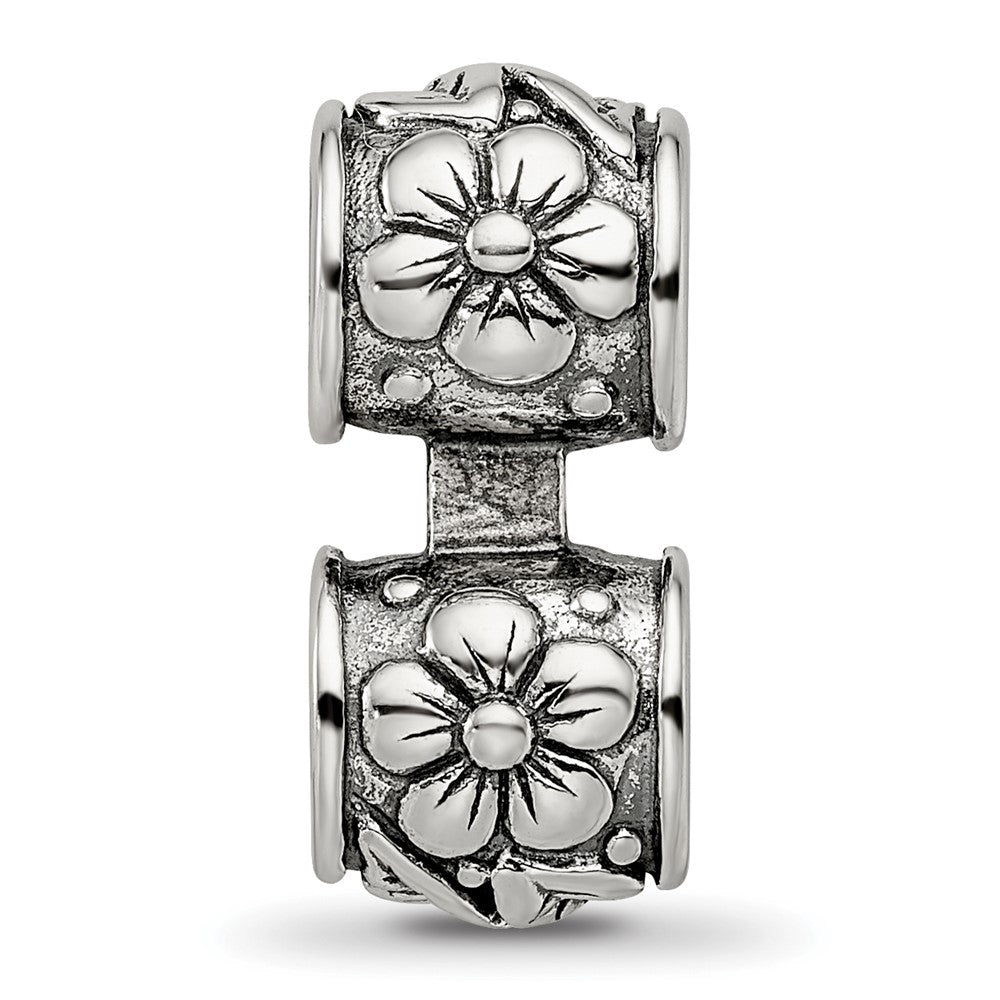 Sterlingsilber Reflections Blumen Connector Perle