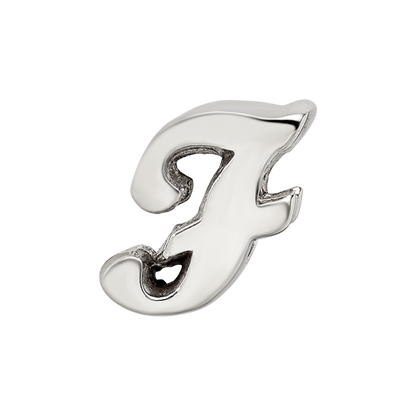 Sterlingsilber Reflections Buchstabe F Schreibschrift Perle