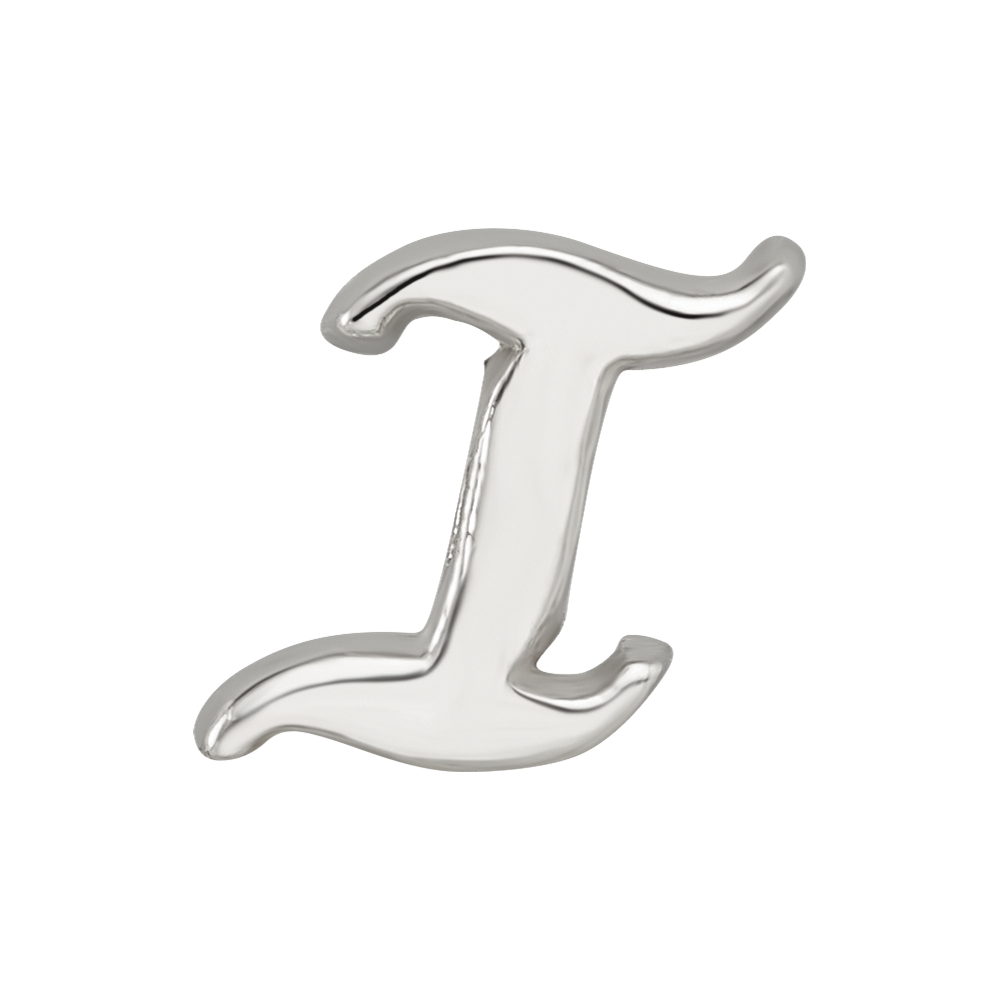Sterlingsilber Reflections Buchstabe I Schreibschrift Perle