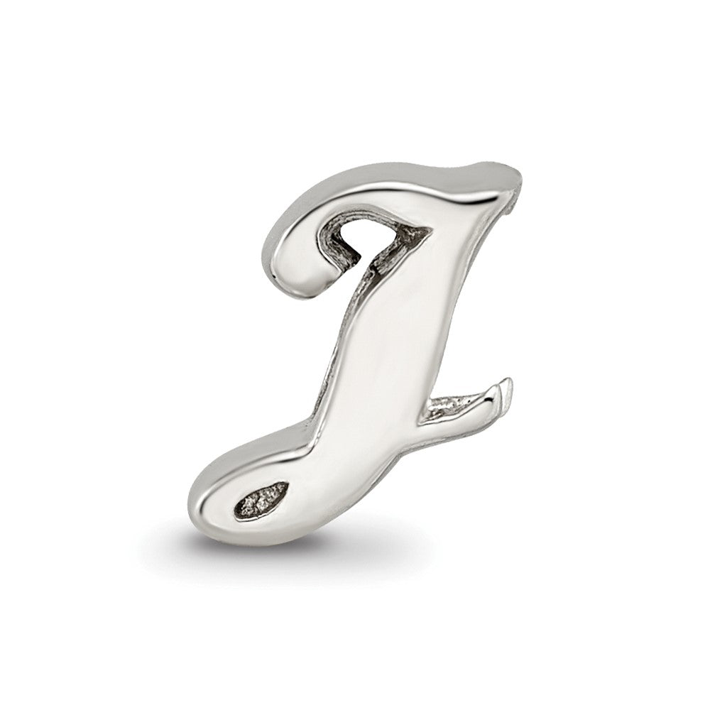 Sterlingsilber Reflections Buchstabe J Schreibschrift Perle