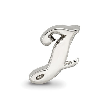 Sterlingsilber Reflections Buchstabe J Schreibschrift Perle