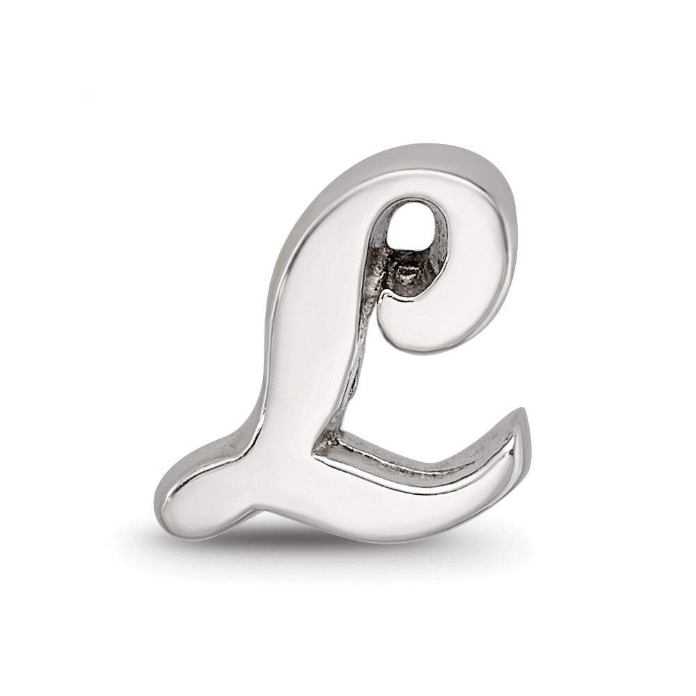 Sterlingsilber Reflections Buchstabe L Schreibschrift Perle