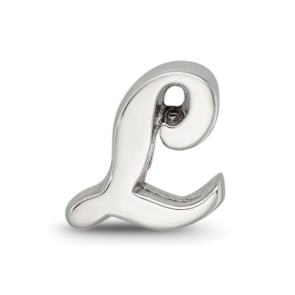 Sterlingsilber Reflections Buchstabe L Schreibschrift Perle