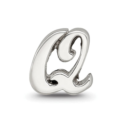 Sterlingsilber Reflections Buchstabe Q Schreibschrift Perle