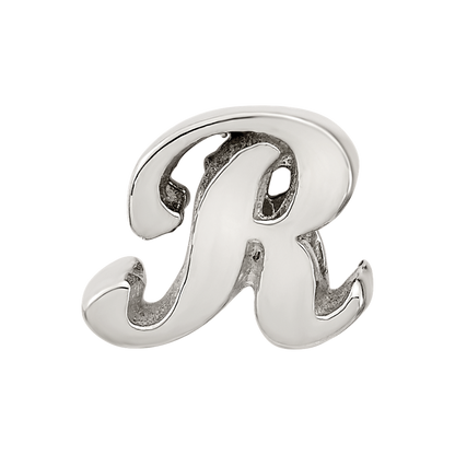 Sterlingsilber Reflections Buchstabe R Schreibschrift Perle