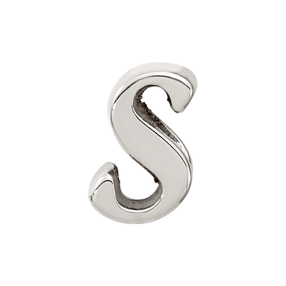 Sterlingsilber Reflections Buchstabe S Schreibschrift Perle