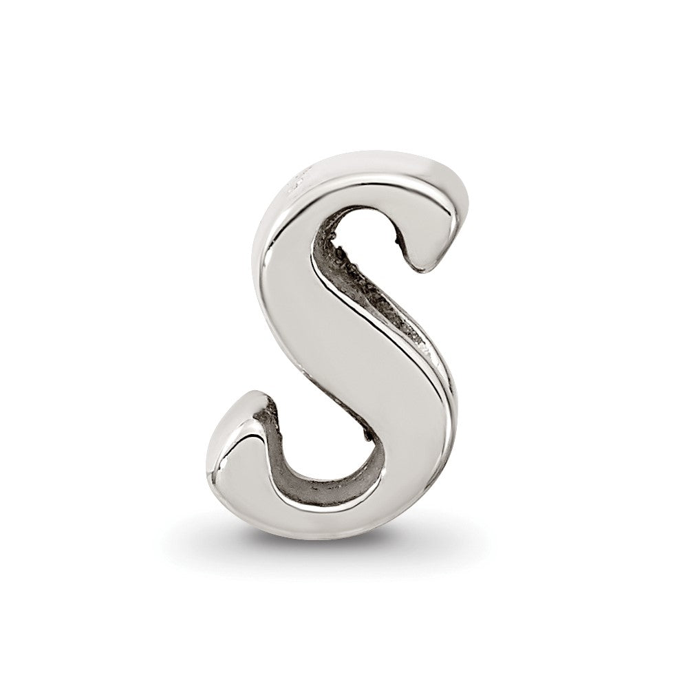 Sterlingsilber Reflections Buchstabe S Schreibschrift Perle