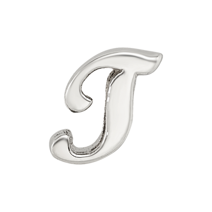 Sterlingsilber Reflections Buchstabe T Schreibschrift Perle