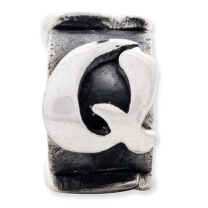 Sterlingsilber Reflections Buchstabe Q Message Perle