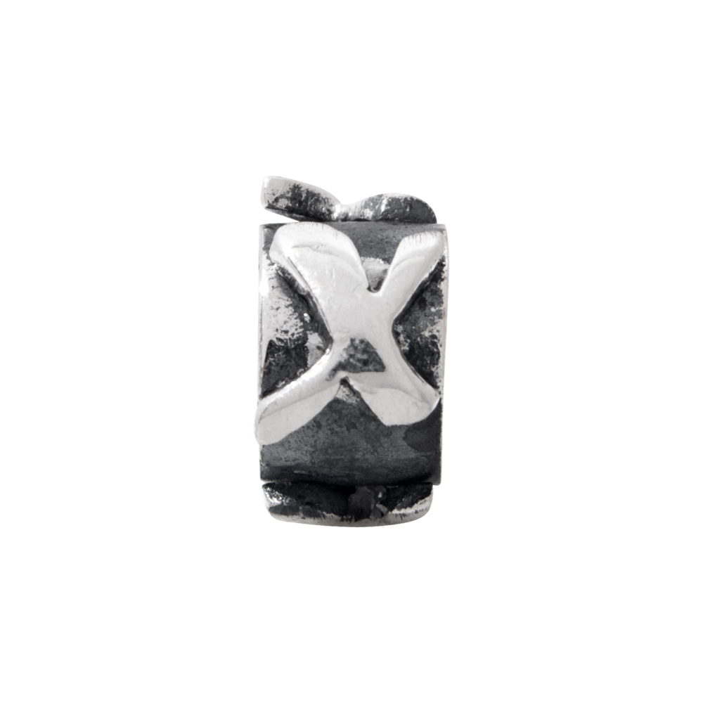 Sterlingsilber Reflections Buchstabe X Message Perle