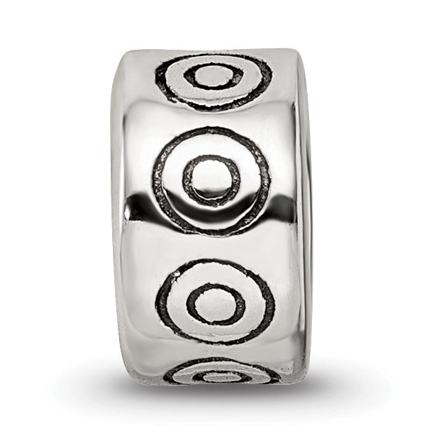 Sterlingsilber Reflections Kreise Bali Perle