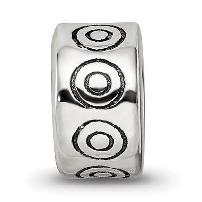 Sterlingsilber Reflections Kreise Bali Perle