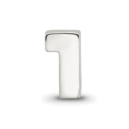 Sterlingsilber Reflections Zahl 1 Perle