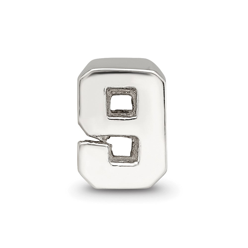 Sterlingsilber Reflections Zahl 9 Perle