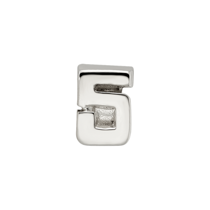 Sterlingsilber Reflections Kinder Zahl 5 Perle