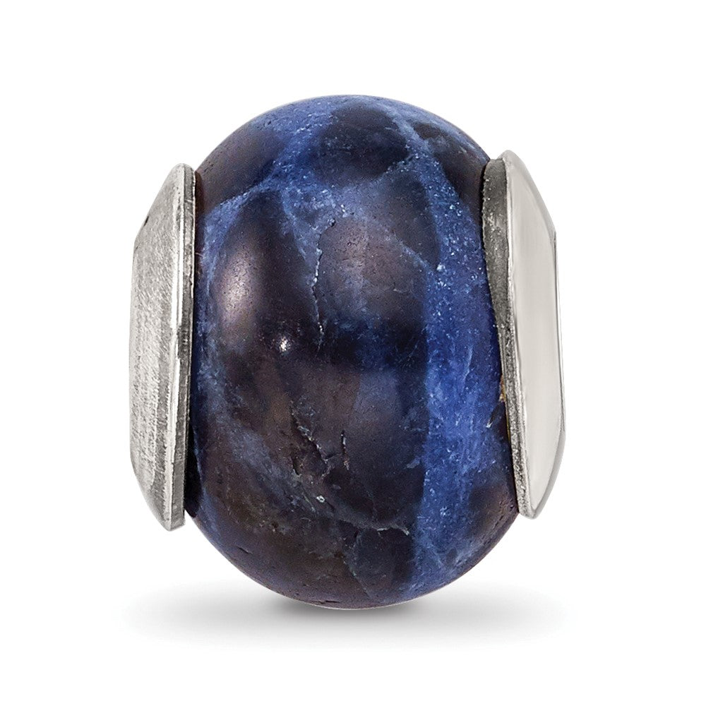 Sterlingsilber Reflections Sodalite Stein Perle