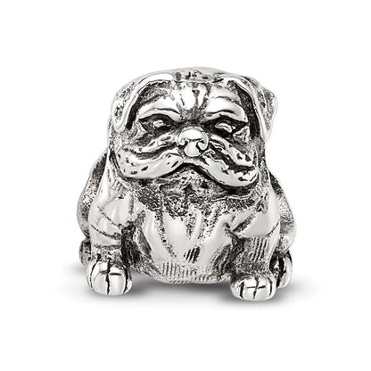 Sterlingsilber Reflections Bulldog Perle