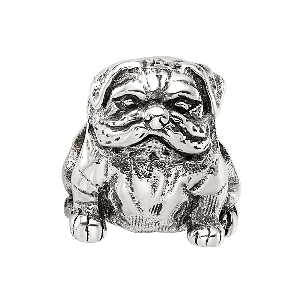 Sterlingsilber Reflections Bulldog Perle