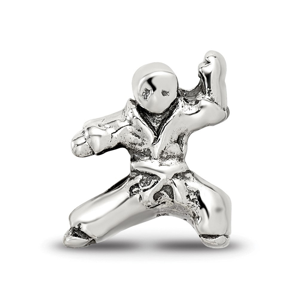 Sterlingsilber Reflections Karate Person Perle