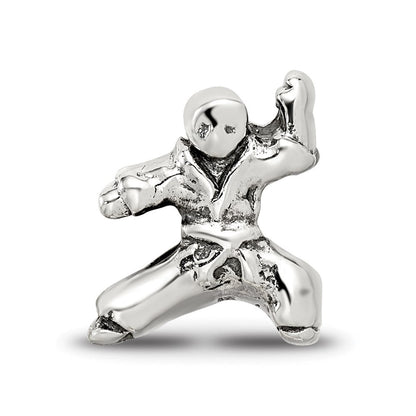Sterlingsilber Reflections Karate Person Perle