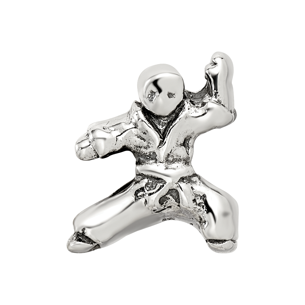 Sterlingsilber Reflections Karate Person Perle