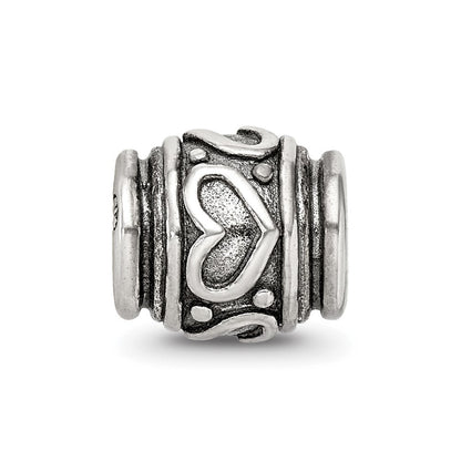 Sterlingsilber Reflections Herz Perle