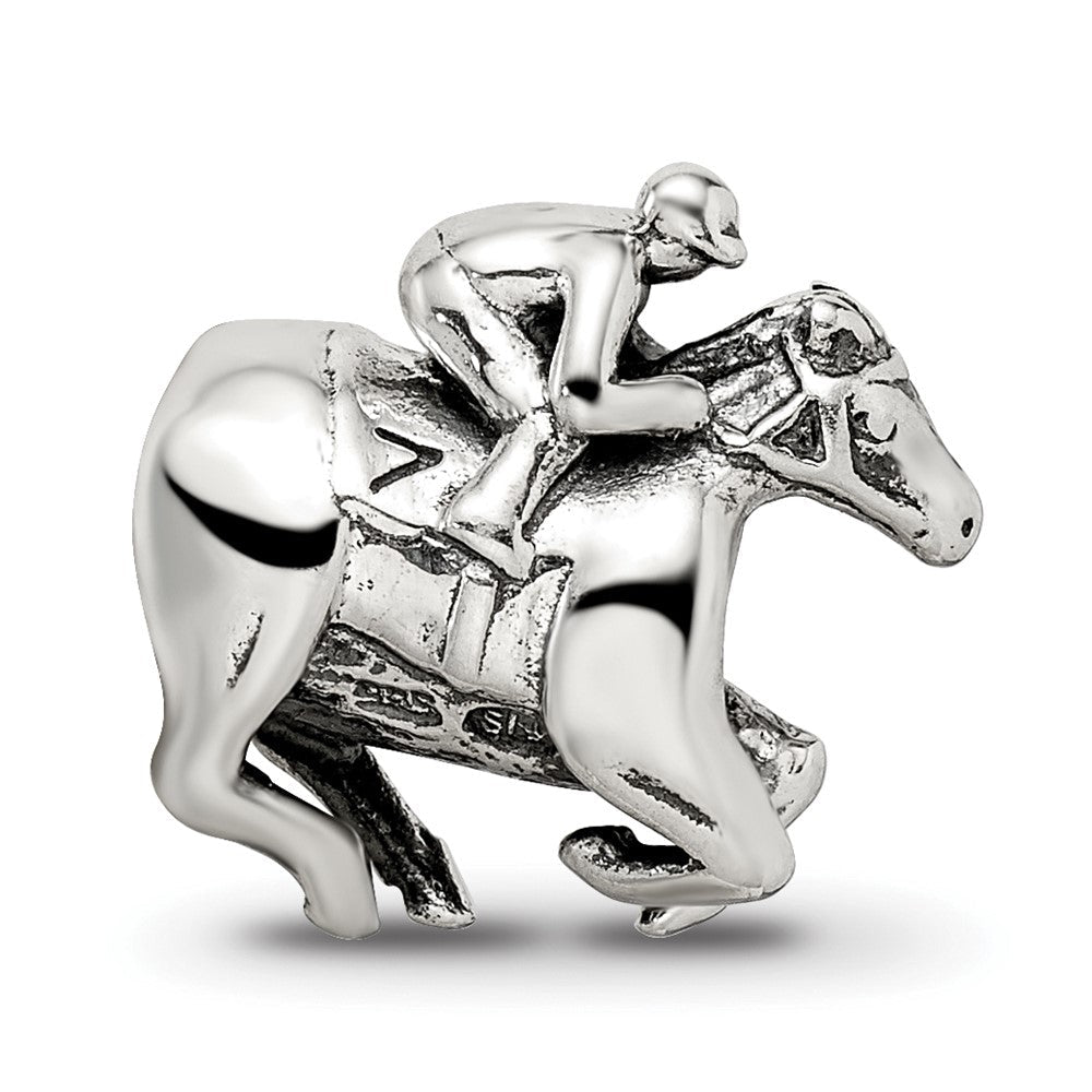 Sterlingsilber Reflections Race Pferd Perle