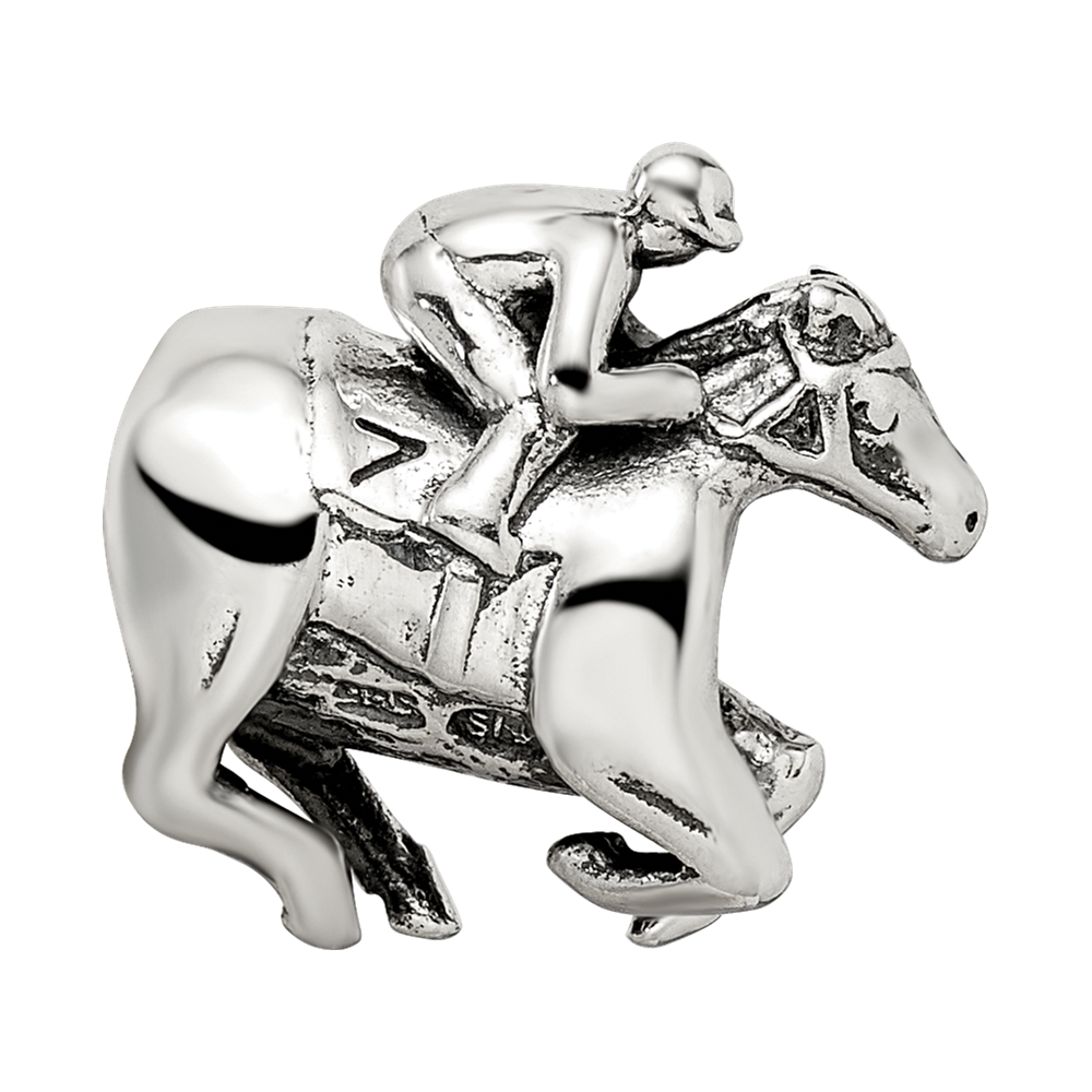 Sterlingsilber Reflections Race Pferd Perle