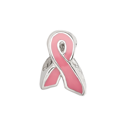 Sterlingsilber Reflections Kinder Emailliert Breast Cancer Bewusstsein Perle