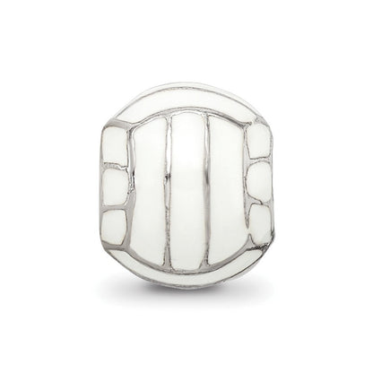 Sterlingsilber Reflections Emailliert Volleyball Perle