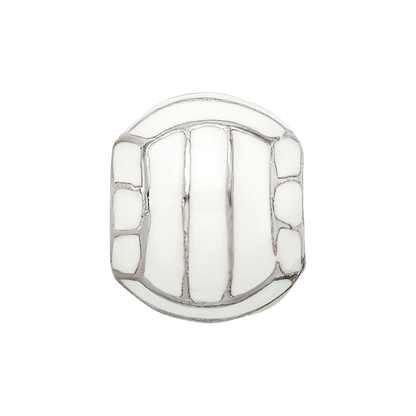 Sterlingsilber Reflections Emailliert Volleyball Perle