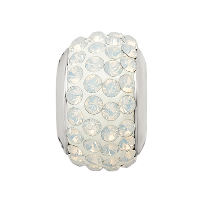 Sterlingsilber Reflections Cream Full Preciosa Kristall Perle