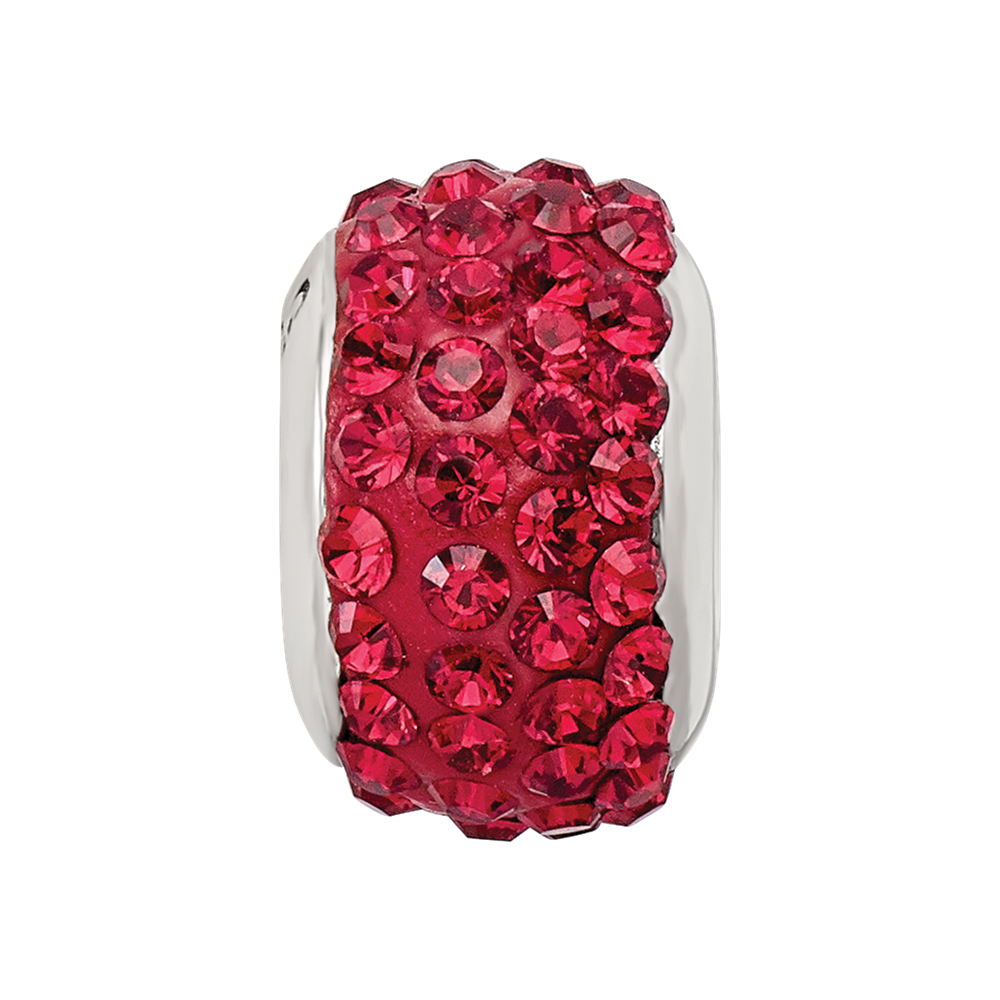 Sterlingsilber Reflections Scarlet Full Preciosa Kristall Perle