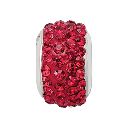 Sterlingsilber Reflections Scarlet Full Preciosa Kristall Perle